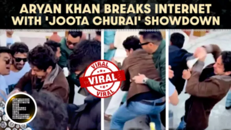 Aryan Khan’s Joota Churai Tug-of-War at Wedding Goes Viral