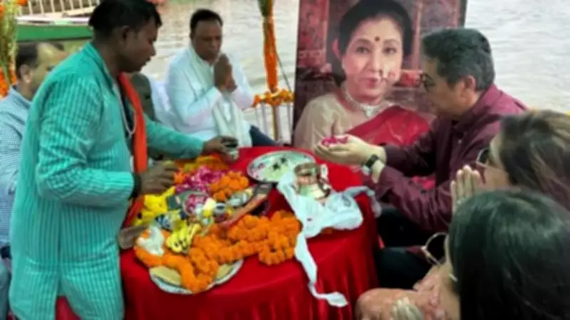 Asha Bhosle's Ashes Immersed in Ganga, Granddaughter Shares Heartfelt Tribute