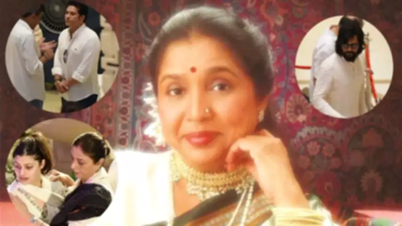 Asha Bhosle's Final Rites Held with State Honours in Mumbai, Celebrities Pay Tribute