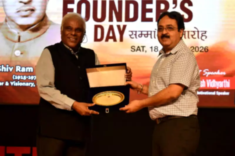Ashish Vidyarthi Inspires Students at UGI Founder's Day in Prayagraj