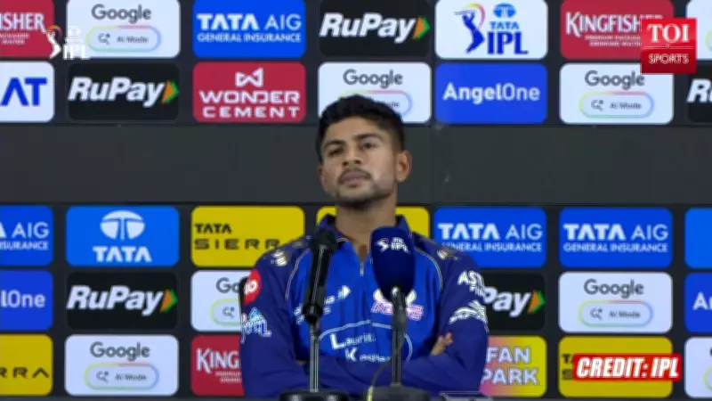 Ashwani Kumar Reveals Mumbai Indians' Winning Mindset After Victory