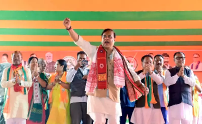Assam CM Sarma Threatens Action Over Beef Allegations in Heated Guwahati Central Campaign
