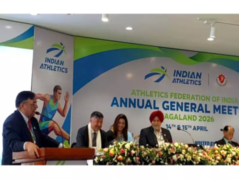 Athletics Federation of India Launches Two-Day AGM in Kohima