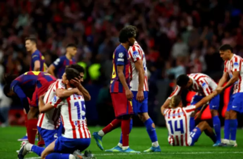 Atletico Madrid Overcome Barcelona's Early Onslaught to Secure Champions League Semifinal Spot