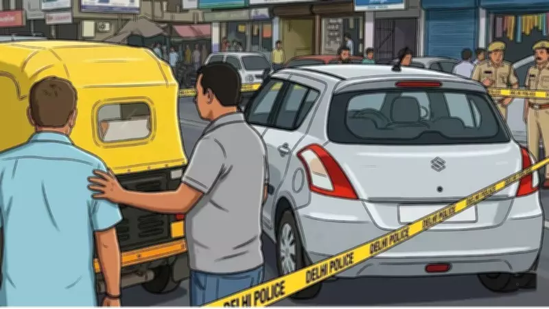 Auto Driver Injured in Shakarpur Hit-and-Run Involving Car