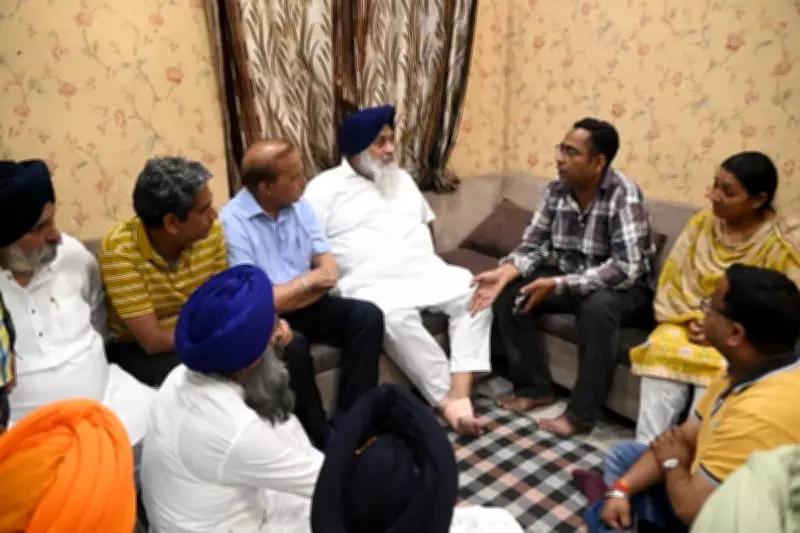 Badal Expresses Condolences to Families of Vrindavan Boat Tragedy Victims in Jagraon