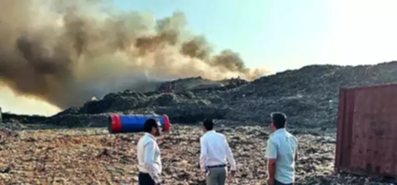 Bandhwari Landfill Fire Exposes Critical Safety Failures in Methane Monitoring
