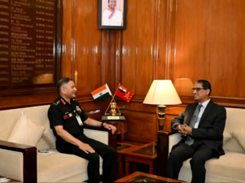 Bangladesh Envoy Meets Indian Army Chief to Strengthen Defence Ties