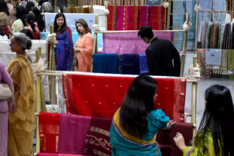 Bangladesh High Commission Showcases Tangail and Pabna Sarees in Delhi Exhibition