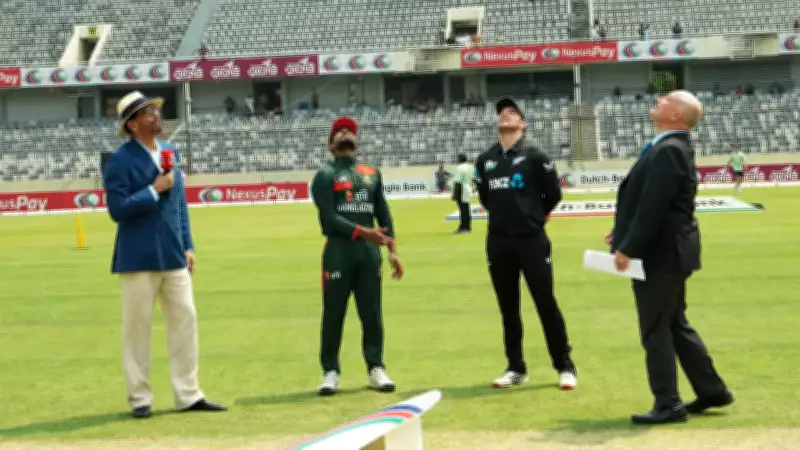 Bangladesh vs New Zealand 2nd ODI: Nahid Rana Strikes Early as NZ Stumbles