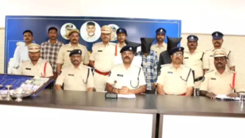 Bapatla Police Arrest Three of Inter-State Gang from Madhya Pradesh