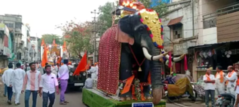 Basavanna Birth Anniversary Grand Procession Held in Belagavi