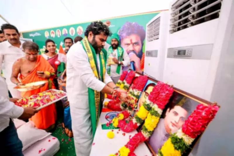BCY Party Chief Begins Indefinite Hunger Strike for Backward Classes Rights in Andhra Pradesh
