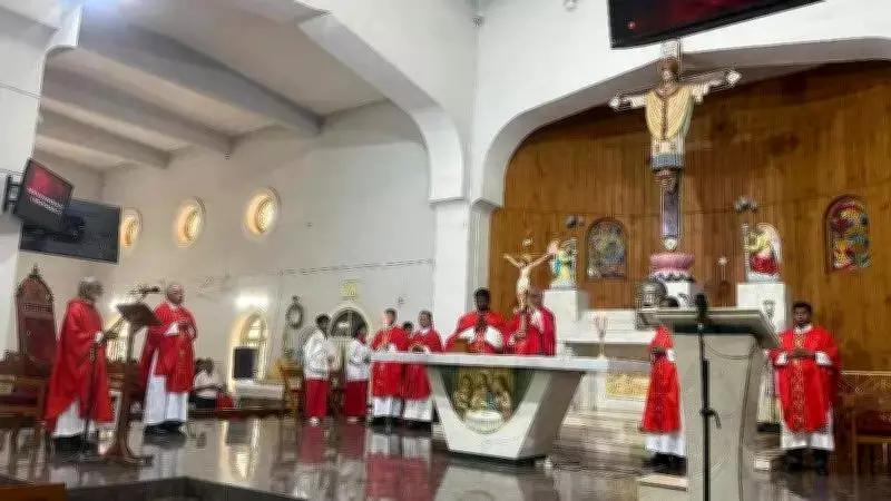 Belagavi Observes Good Friday with Solemn Prayers and Bishop's Message Against Hatred