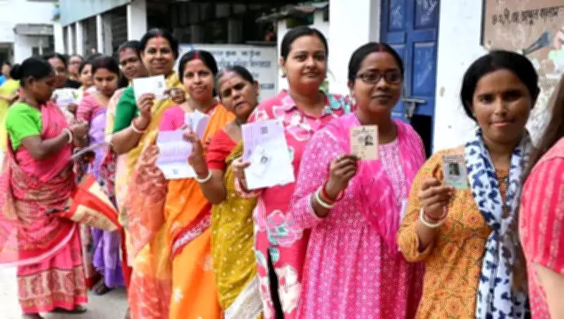 Bengal Phase 1 Poll Turnout Breaks Records with 24 Lakh More Votes