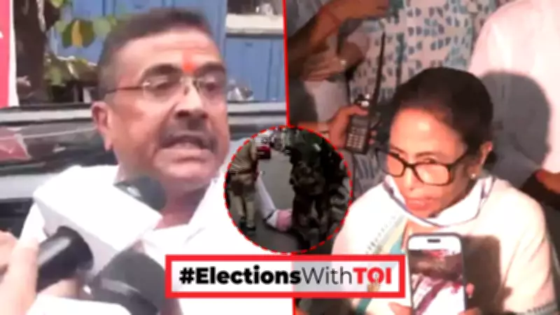 Bengal Phase 2 Voting Turns Volatile with Clashes, EVM Row, Lathi Charge