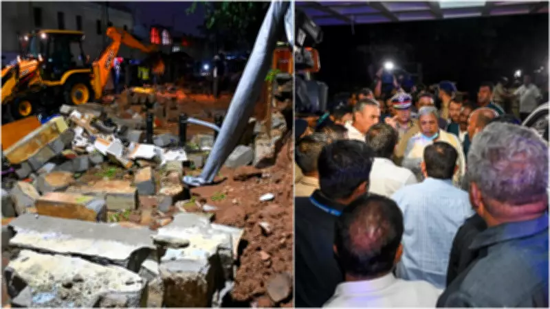 Bengaluru Hospital Wall Collapse Kills 7, CM Announces Rs 5 Lakh Ex-Gratia