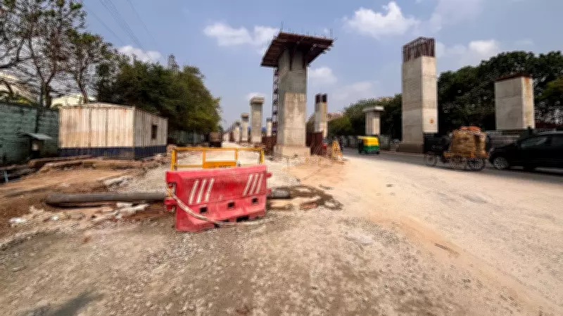 Bengaluru's Nagawara Service Road Remains Closed Due to Metro and BWSSB Works