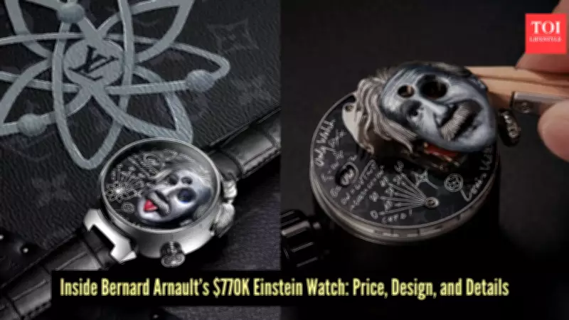Bernard Arnault's Einstein Watch: A $770K Timepiece That Hides Its Time