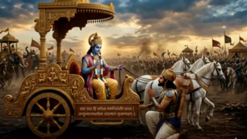 Bhagavad Gita's 'Yada Yada Hi Dharmasya' Verse: Eternal Promise of Dharma's Restoration