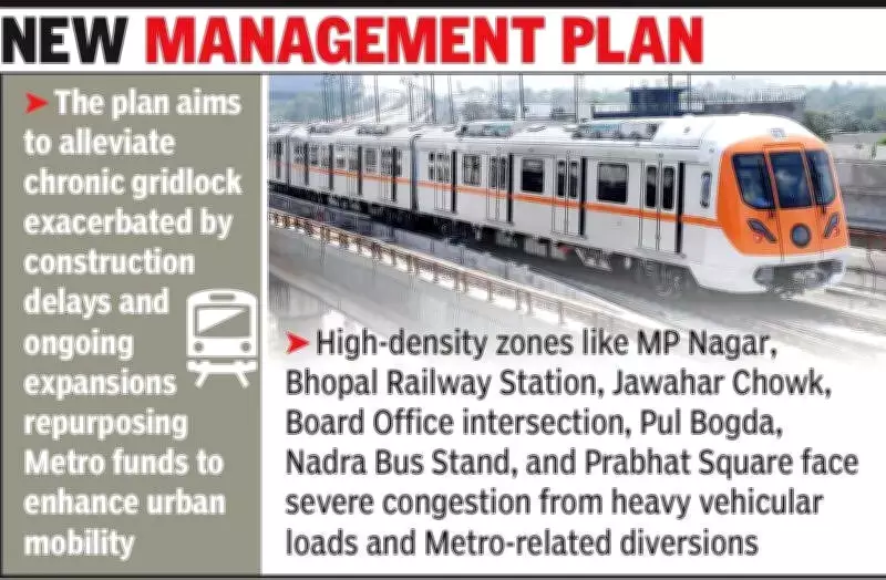 Bhopal Metro Unveils Rs 30 Crore Traffic Plan to Ease Congestion Near Key Stations
