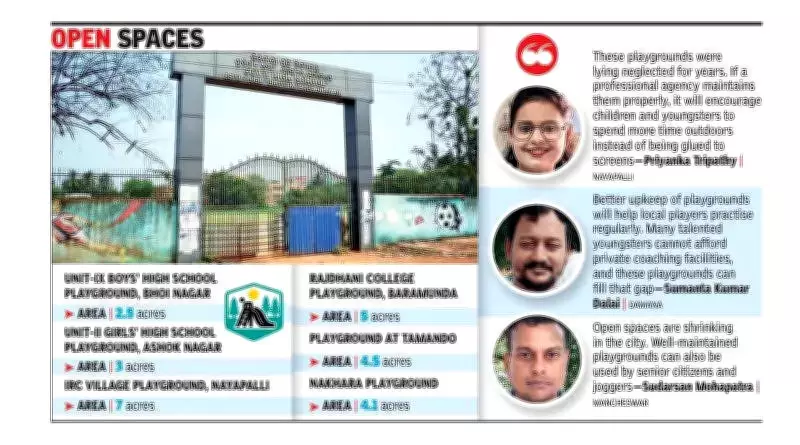 Bhubaneswar Development Authority Hires Agency for Playground Management