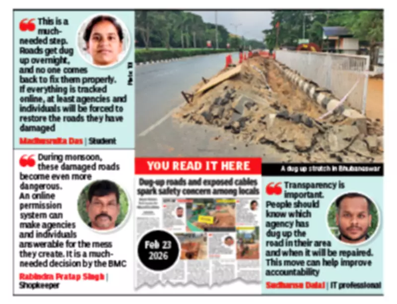 Bhubaneswar Makes Online Portal Mandatory for Road Trenching Permissions