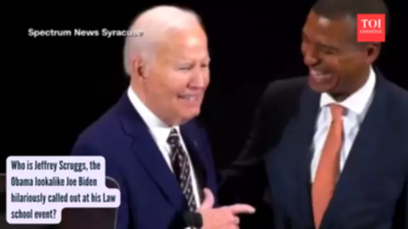 Biden's Awkward Obama Lookalike Remark at Syracuse Portrait Unveiling Goes Viral