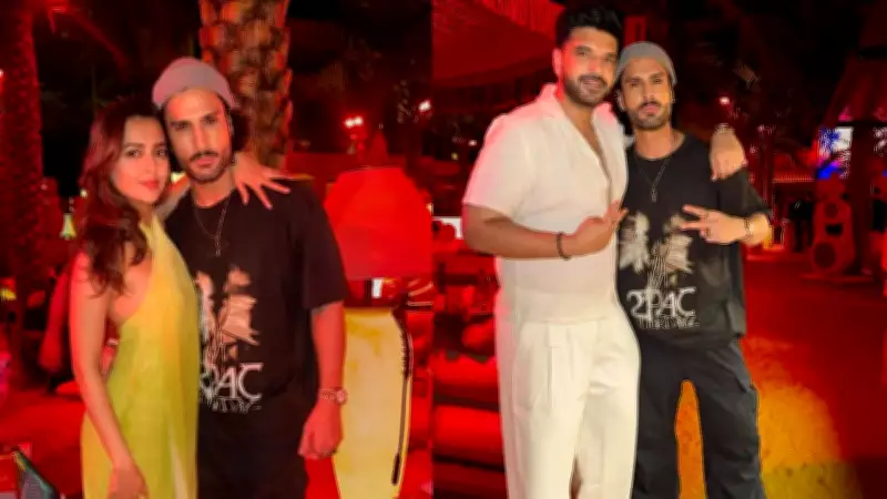 Bigg Boss 15 Trio Reunites: Karan, Tejasswi, and Umar Share Heartwarming Pictures