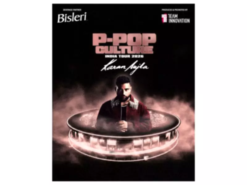 Bisleri International Joins Karan Aujla's P Pop Culture India Tour 2026 as Beverage Partner