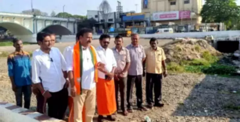 BJP Candidate Raama Sreenivasan Vows to Clean Vaigai River's Sacred Festival Spot