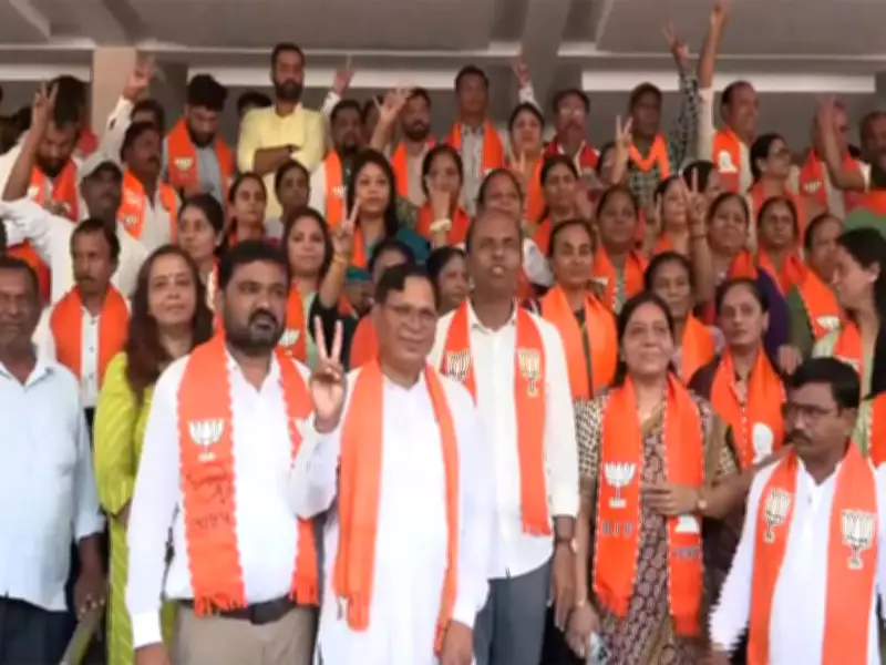 BJP Sweeps Gujarat Local Body Polls, Wins 15 Municipal Corporations