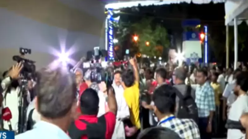 BJP-TMC Clash Outside EVM Strong Room in Kolkata During Bengal Elections