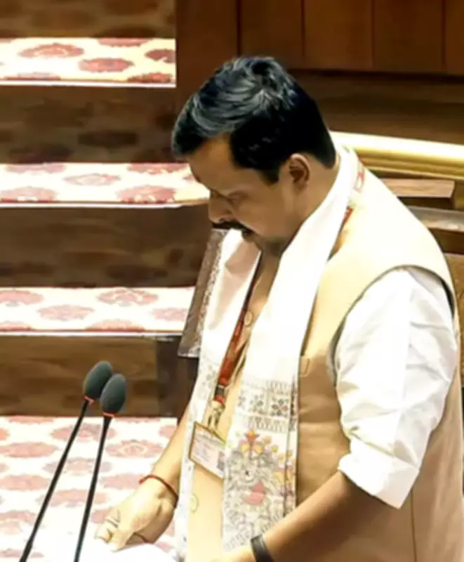 BJP's Nitin Nabin, Upendra Kushwaha, Ramnath Thakur Take Oath as Rajya Sabha MPs