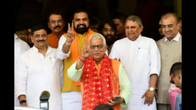 BJP's Surya Kumar Sharma Files Nomination for Bihar Council Byelection