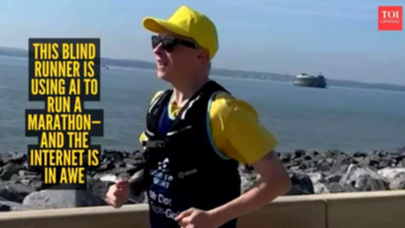 Blind Runner Clarke Reynolds to Make History in Brighton Marathon with AI Glasses