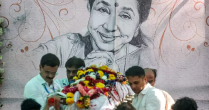 Bollywood Stars Pay Final Respects at Asha Bhosle's Funeral in Mumbai