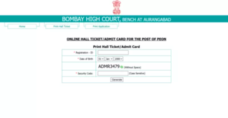 Bombay High Court Releases Admit Cards for 2026 Recruitment Screening Test