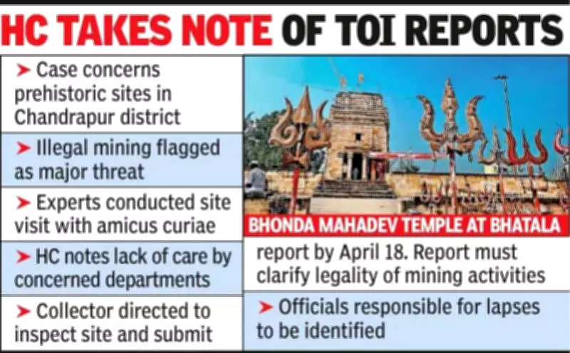 Bombay High Court Takes Suo Motu Action to Protect 1,200-Year-Old Temple from Illegal Mining