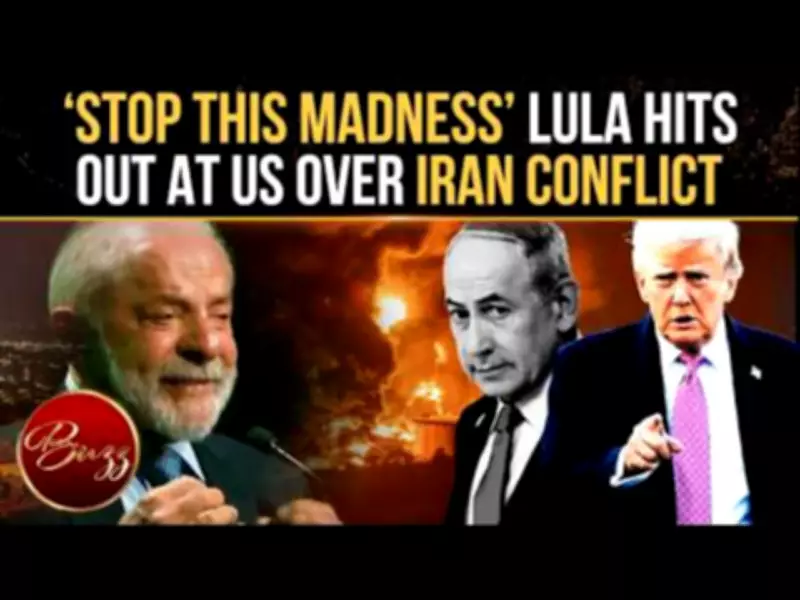 Brazil's President Lula Condemns US-Israel War on Iran as 'Madness' in Fiery Speech