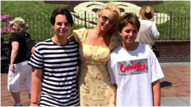 Britney Spears Enters Treatment Facility After DUI Arrest, Supported by Sons