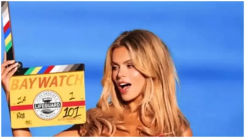 Brooks Nader Embraces Slow-Mo Runs in New Baywatch Reboot