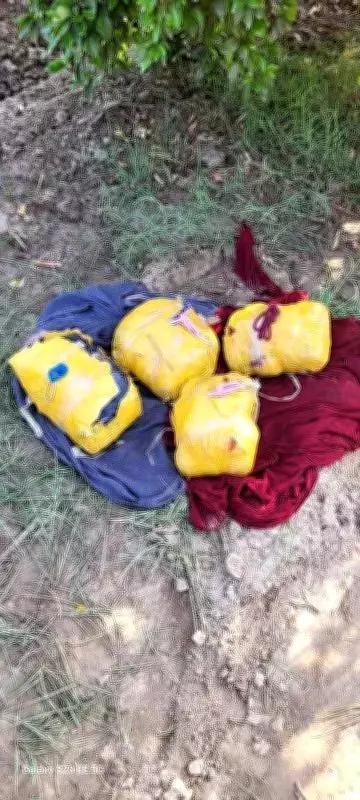 BSF, Police Thwart Major Heroin Smuggling Attempt via Drone from Pakistan in Rajasthan