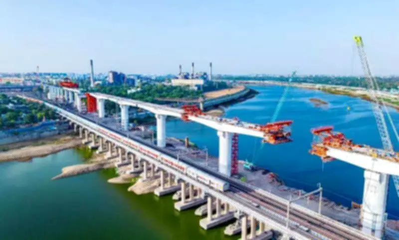 Bullet Train Bridge Over Sabarmati: All 8 Piers Completed