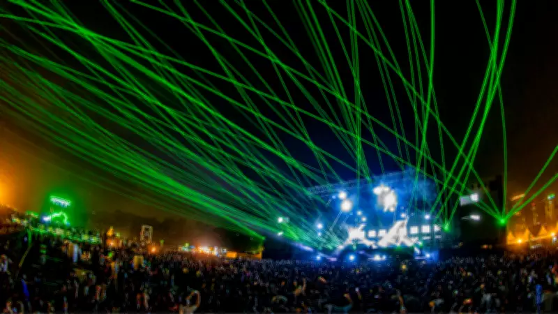 Calvin Harris Makes Electrifying NCR Debut with Nostalgic EDM-Pop Set