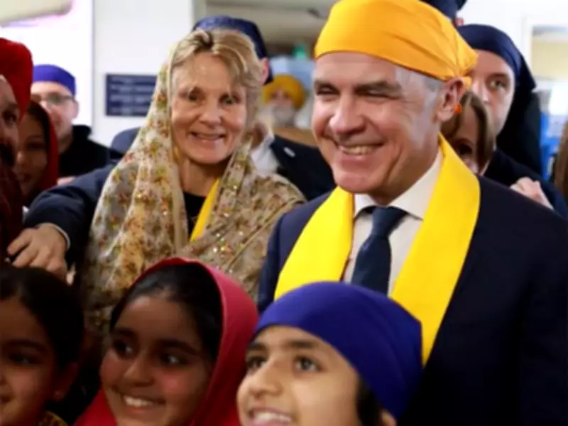 Canadian PM Mark Carney Visits Gurudwara to Mark Sikh Heritage Month