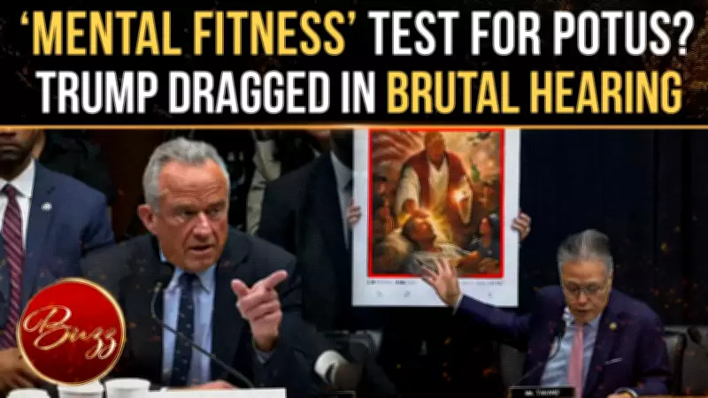Capitol Hill Erupts Over Trump's Mental Fitness, RFK Jr Defends President
