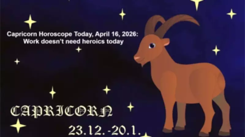 Capricorn Horoscope Today: Saturn's Discipline Meets Moon's Comfort for Steady Progress