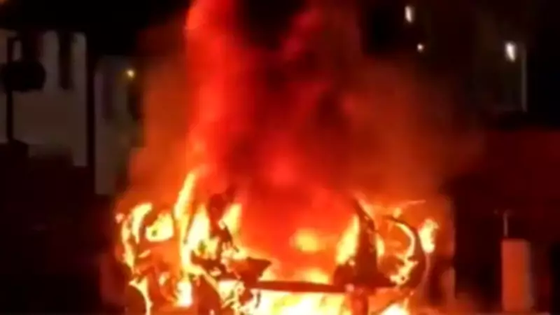 Car Explosion Outside Belfast Police Station Triggers Security Alert