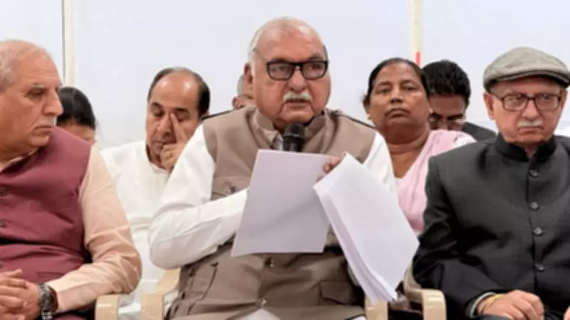 CBI Files Chargesheet Against Ex-Haryana CM Bhupinder Singh Hooda in Plot Case